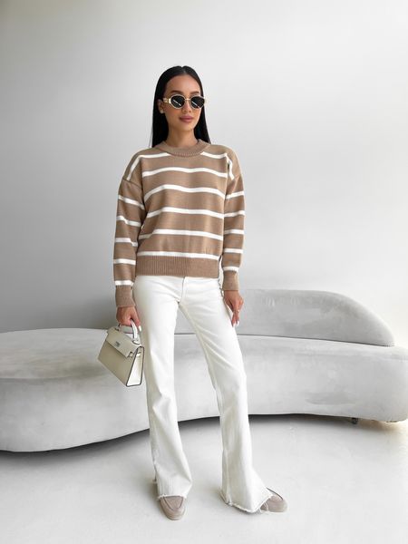 Sweter w paski Sweter w paski &mdash; kup, zdjęcie, cena 210 zł UAH