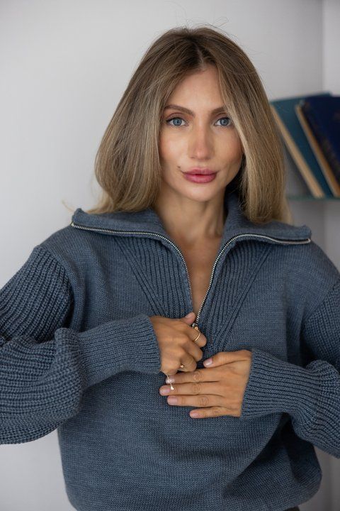 Светр вязаний Светр вязаний &mdash; купити, фото, ціна 1 245 грн UAH