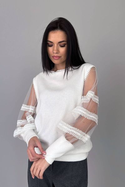 Sweter dzianinowy Sweter dzianinowy &mdash; kup, zdjęcie, cena 200 zł UAH